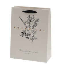 Пакет подарочный M (бумага 210г/м2, блок 12шт), L24 W11 H32 см