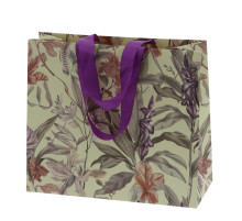 Пакет подарочный M (бумага 250г/м2, блок 12шт), L30 W12 H26 см