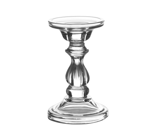 Подсвечник 10*10*16.2см Цвет: прозрачный.