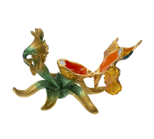 Шкатулка "Колибри", L9 W8 H7 см