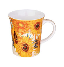 КРУЖКА LEFARD "ПОДСОЛНУХИ" (В. ВАН ГОГ) 420 МЛ
