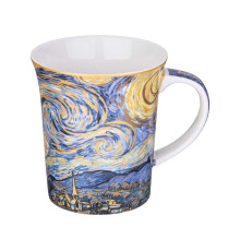 КРУЖКА LEFARD  "ЗВЁЗДНАЯ НОЧЬ" (В. ВАН ГОГ)  420 МЛ