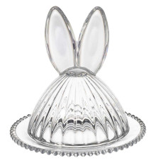 БЛЮДО СЕРВИРОВОЧНОЕ С КРЫШКОЙ "RABBIT FAMILY" 19,3*19,3*19 СМ