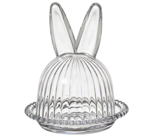 БЛЮДО СЕРВИРОВОЧНОЕ С КРЫШКОЙ "RABBIT FAMILY" 14*14*16 СМ