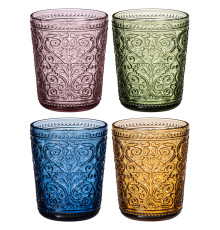 НАБОР СТАКАНОВ "VINTAGE" COLORS, 4 ШТ/320 МЛ