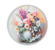 ПОДНОС СЕРВИРОВОЧНЫЙ AGNESS "БУКЕТ" 33*2,1 СМ