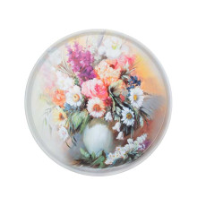 ПОДНОС СЕРВИРОВОЧНЫЙ AGNESS "БУКЕТ" 33*2,1 СМ