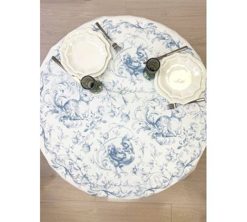 Cкатерть BLOOMIA BEATRICE Артикул - ББЕТ Ф150, размер - круг д.150