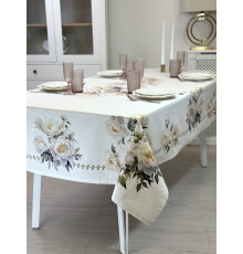 Скатерть ATMOSPHERE HOME LAURA (с пропиткой "Антипятно")