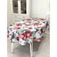 Скатерть столовая Зяблик и Гранат овал 168*220