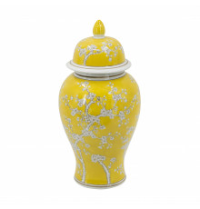 Декоративная ваза с крышкой. 25.5*25.5*49.5см.