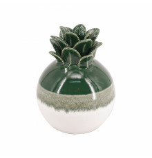 Декоративная ваза "Ананас". 14.7X14.7X18см.