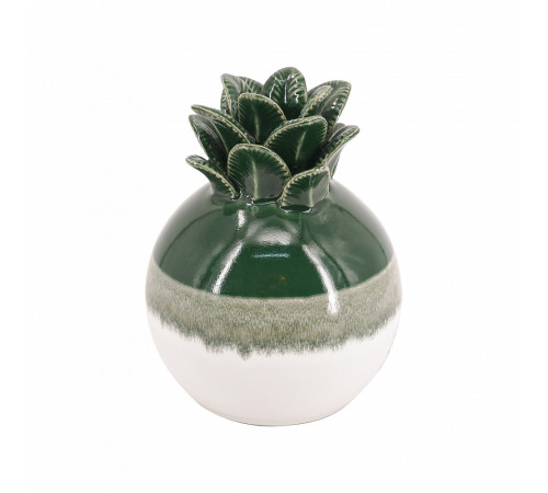 Декоративная ваза "Ананас". 14.7X14.7X18см.