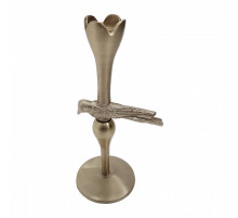 Подсвечник "Птичка". 11.5X8.3X20.3см.