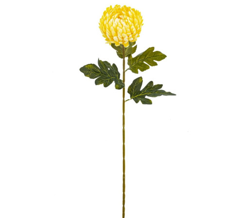 Цветок искусственный "Хризантема", L13 W13 H73 см