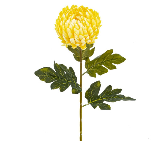 Цветок искусственный "Хризантема", L13 W13 H73 см