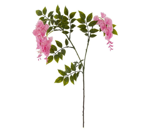 Цветок искусственный "Глициния", L25 W12 H92 см