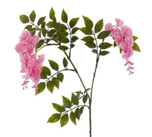 Цветок искусственный "Глициния", L25 W12 H92 см