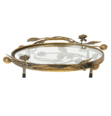 Поднос декоративный, L38 W31,5 H7,5 см