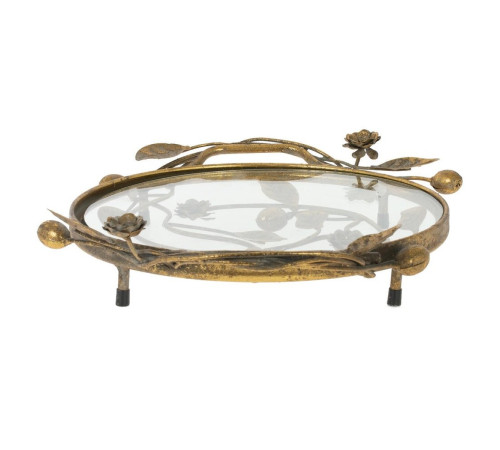 Поднос декоративный, L38 W31,5 H7,5 см