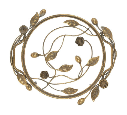 Поднос декоративный, L38 W31,5 H7,5 см