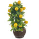 Дерево искусственное "Лимон", L20 W12 H26 см