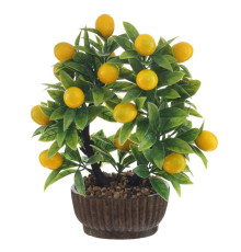 Дерево искусственное "Лимон", L20 W12 H26 см