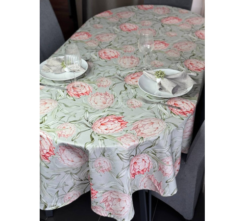 Скатерть ATMOSPHERE HOME ПРОТЕЯ овал-145*220