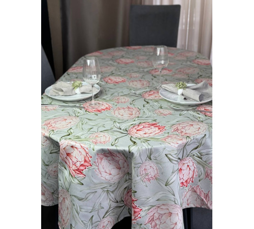 Скатерть ATMOSPHERE HOME ПРОТЕЯ овал-145*220