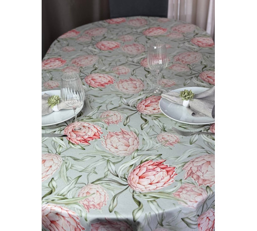 Скатерть ATMOSPHERE HOME ПРОТЕЯ овал-145*220
