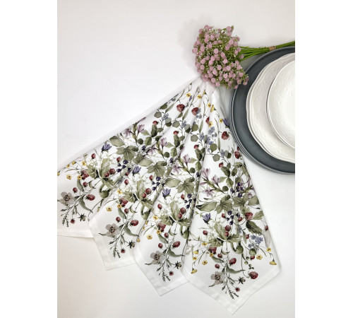 Салфетка ATMOSPHERE HOME LA FRAISE Артикул -ЛАФ 40*40, размер - 40*40,