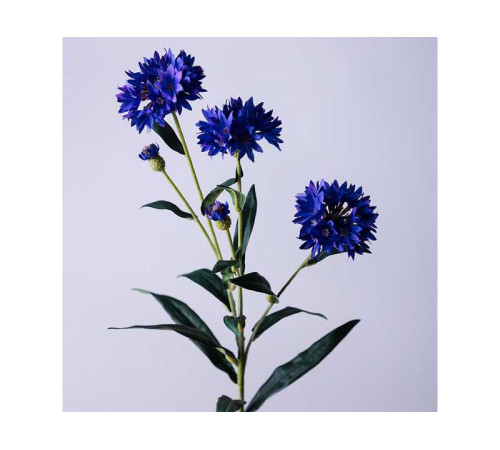 ЦВЕТОК ИСКУССТВЕННЫЙ "ВАСИЛЕК" ВЫСОТА=64 СМ