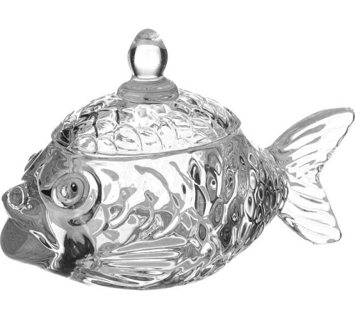 ИКОРНИЦА "РЫБКА" 110 МЛ. 15,5*7,5 СМ ВЫСОТА=10 СМ