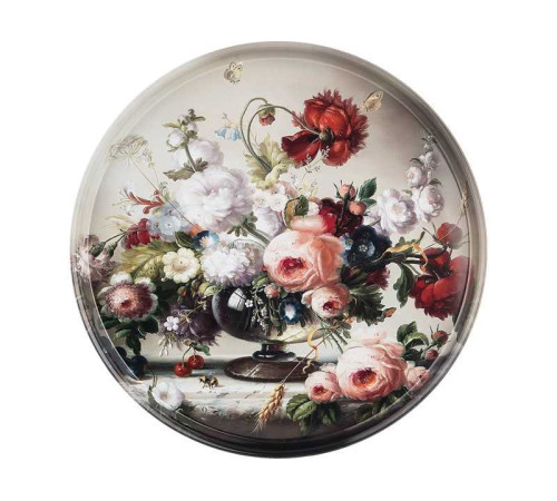 ПОДНОС СЕРВИРОВОЧНЫЙ AGNESS "STILL LIFE" 33*2,1 СМ