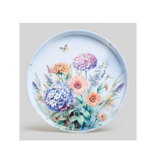 ПОДНОС СЕРВИРОВОЧНЫЙ AGNESS "FLORAL EDEN" 33*2,1 СМ