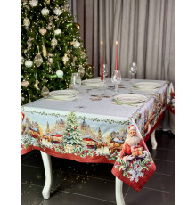 Cкатерть ATMOSPHERE HOME РОЖДЕСТВЕНСКАЯ ЯРМАРКА Артикул - РВЯ 168*350, размер - 168*350