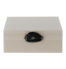 Шкатулка, L18,5 W15,5 H8 см