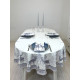 Скатерть ATMOSPHERE HOME Scandic овальная, водоотталкивающая, артикул-СКН-овал 145*220, размер овал 145*220, 100% хлопок, коробка картон