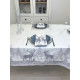 Скатерть ATMOSPHERE HOME Scandic овальная, водоотталкивающая, артикул-СКН-овал 168*250, размер овал 168*250, 100% хлопок, коробка картон