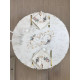 Скатерть ATMOSPHERE HOME Brilliance круглая, водоотталкивающая, артикул-БЛ-Ф150, размер круг 150, 100% хлопок, коробка картон