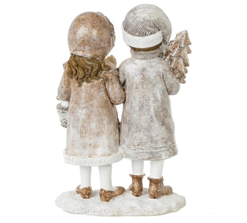 Фигурка декоративная "Дети", L12,5 W8 H19,5 см
