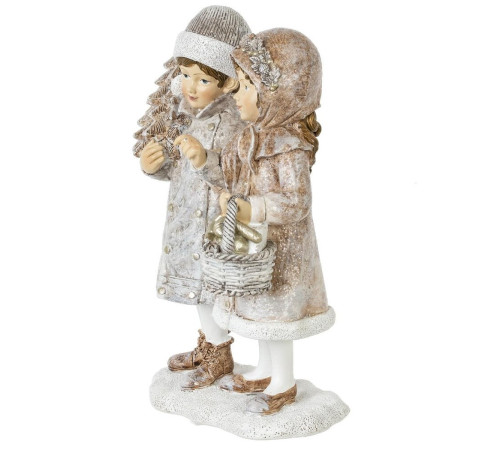 Фигурка декоративная "Дети", L12,5 W8 H19,5 см