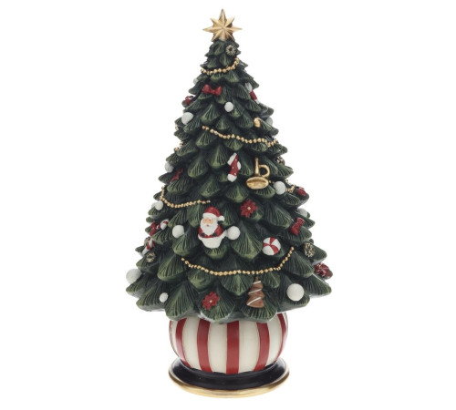 Фигурка декоративная "Ёлка" (муз, движ), L11,5 W11,5 H21,5 см