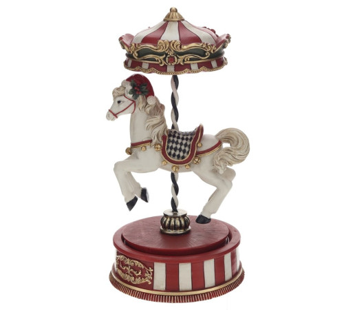 Фигурка декоративная "Карусель" (муз, движ), L11,5 W11,5 H22,5 см