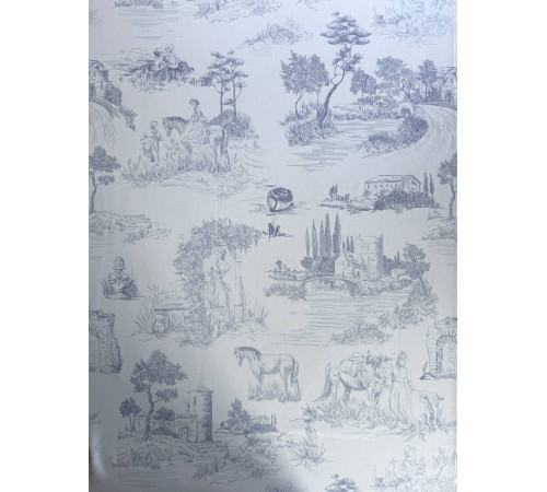 Скатерть столовая TUILE DE JOUY 145 x 350 см