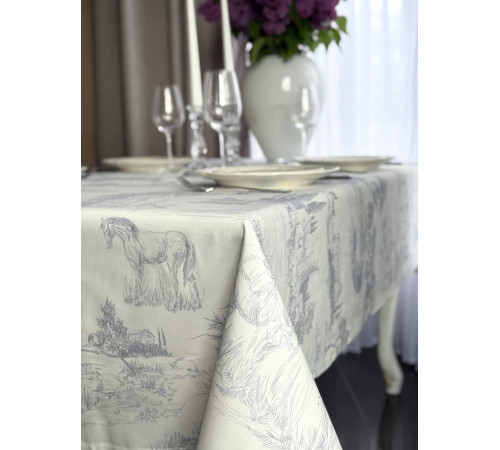 Скатерть столовая TUILE DE JOUY 145 x 200 см