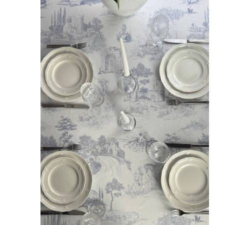Скатерть столовая TUILE DE JOUY 145 x 200 см