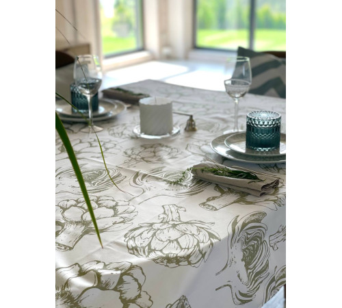 Скатерть столовая Артишок 145 x 250 см