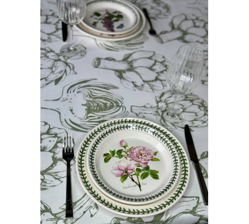 Скатерть столовая Артишок 145 x 200 см (овал)