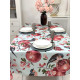 Зяблик и Гранат: скатерть 145 x 250 см (с пропиткой «Антипятно»)